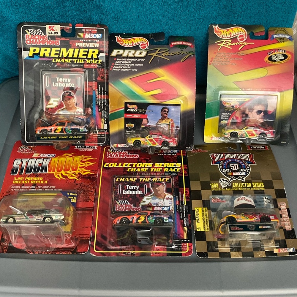 Terry Labonte Racing Car Lot of Mixed 6